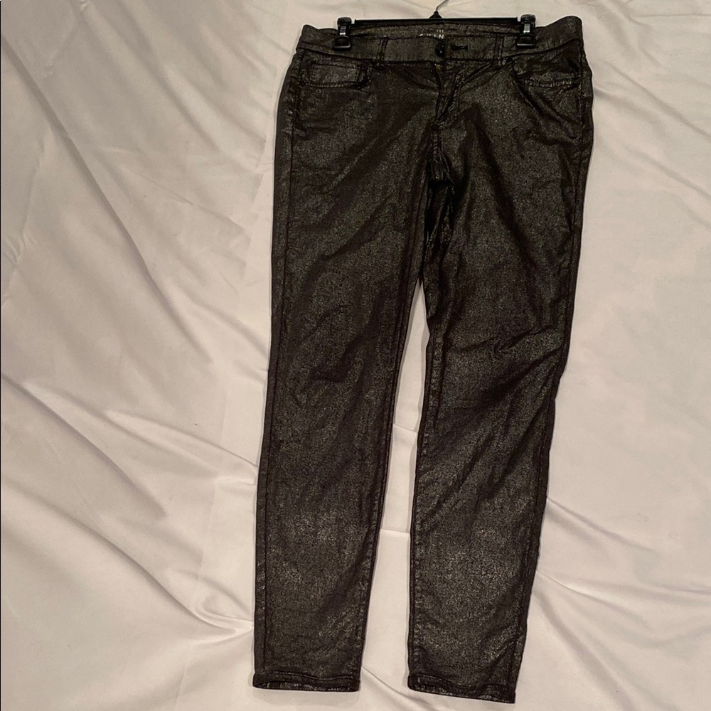 Stylish Black with Grey  Women's Pants